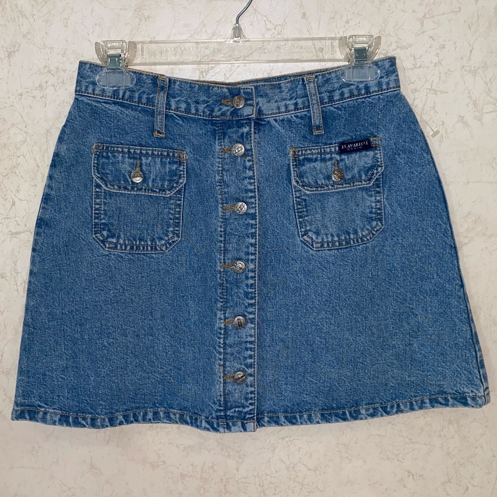 Z Cavaricci Denim Jean Skirt